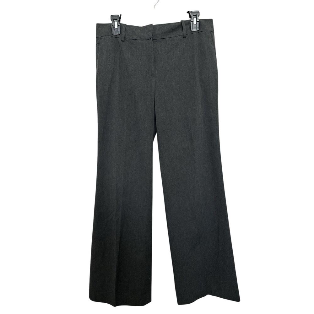 Ann Taylor Womens Pants Wide Leg Career or Dressy High Rise Black Petite 8